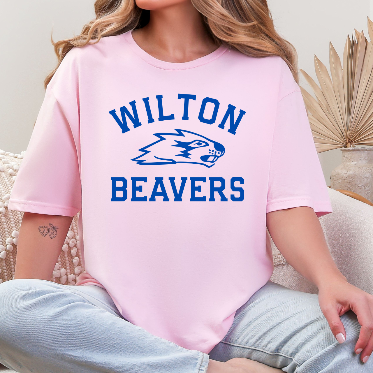 Wilton Beavers Mascot Spirit Tee
