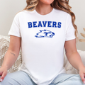 Wilton Beavers Outline Mascot Tee