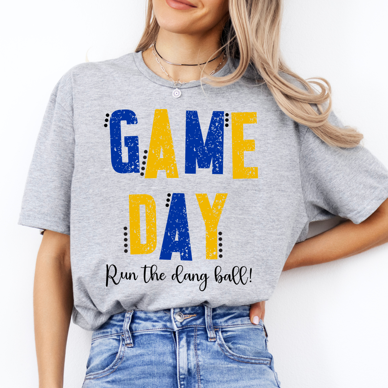 Wilton Beavers Run The Dang Ball Football Tee