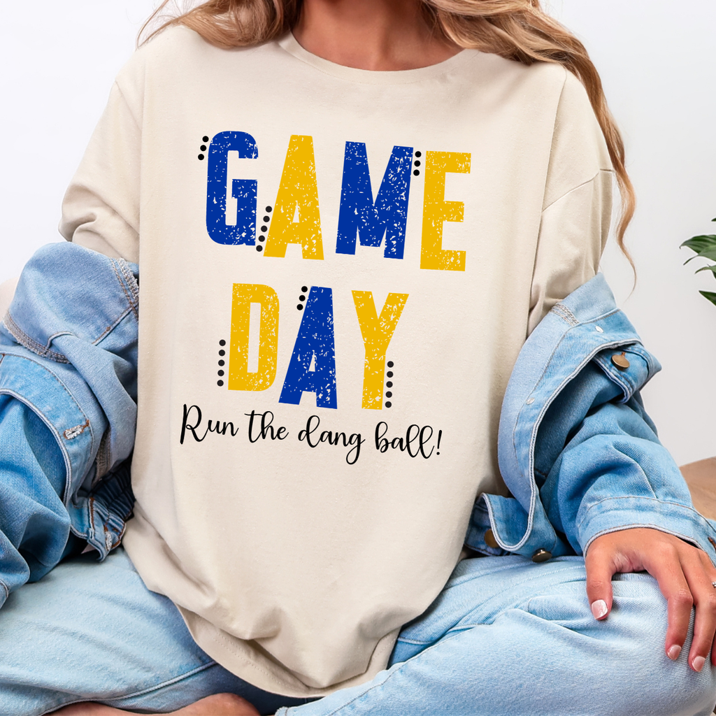Wilton Beavers Run The Dang Ball Football Tee