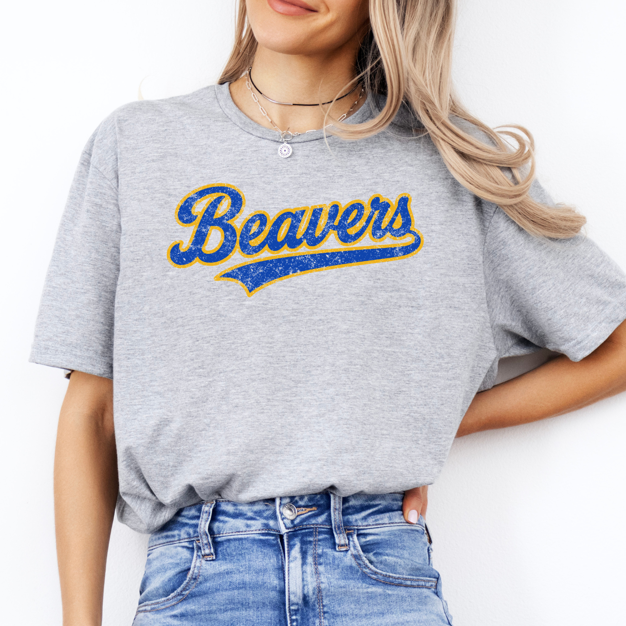 Wilton Beavers Vintage Script Tee