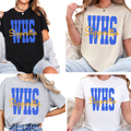 WHS Stepperettes Dance Team Gildan Softstyle tees in black, sand, sport gray and white