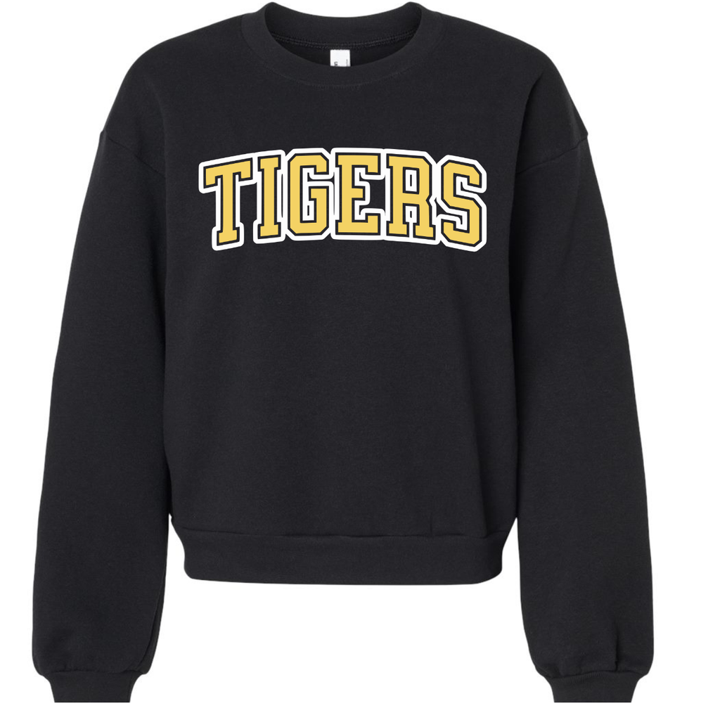 Tipton Tigers Arch Crop Crewneck 🐯