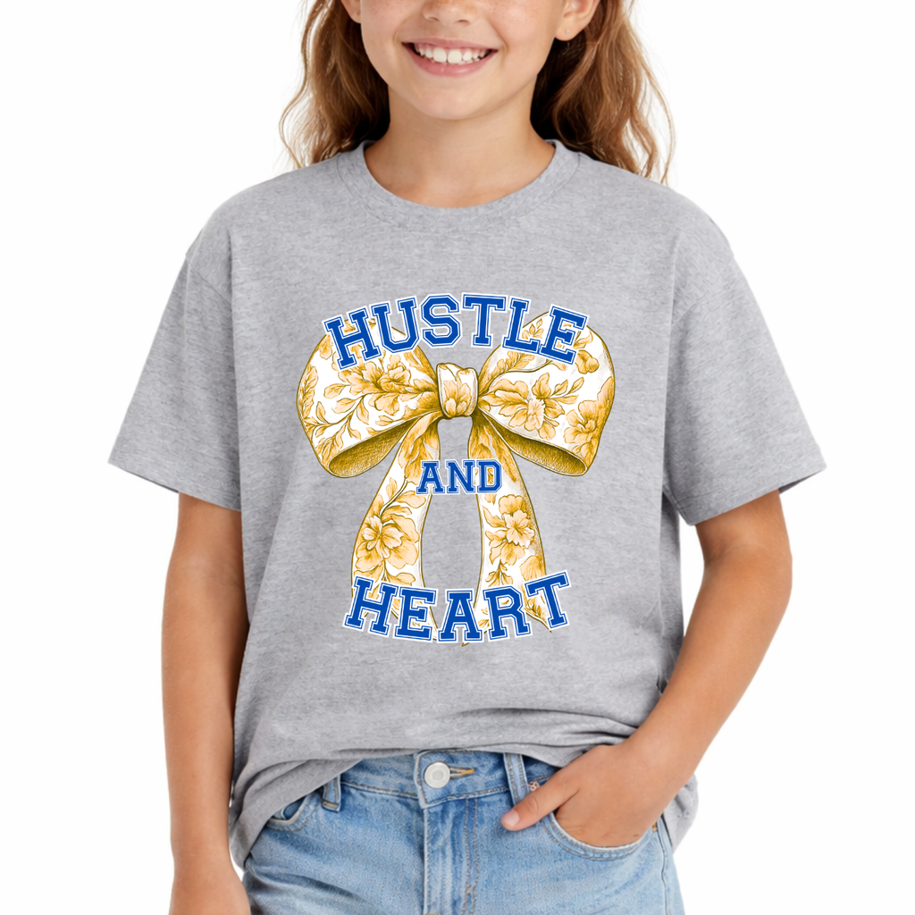 Wilton Youth Hustle & Heart Tee