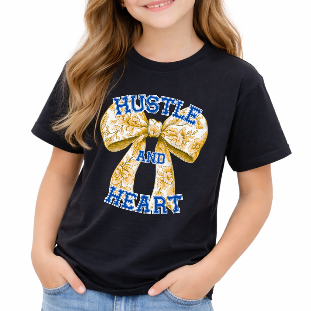 Wilton Youth Hustle & Heart Tee