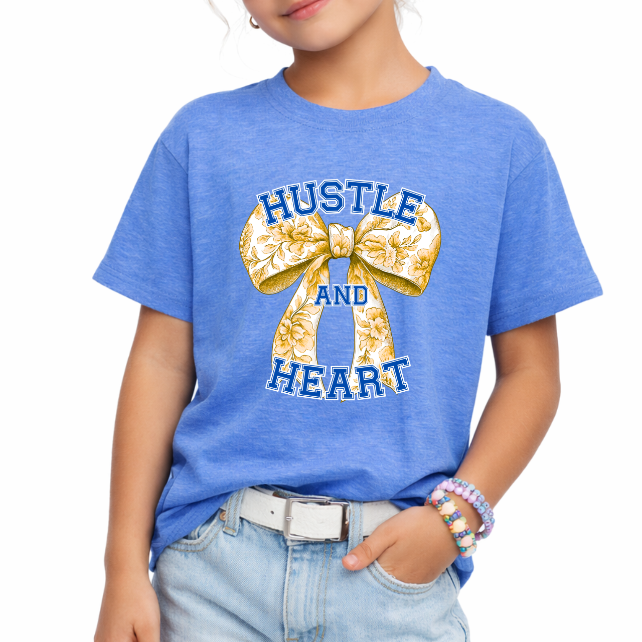 Wilton Youth Hustle & Heart Tee
