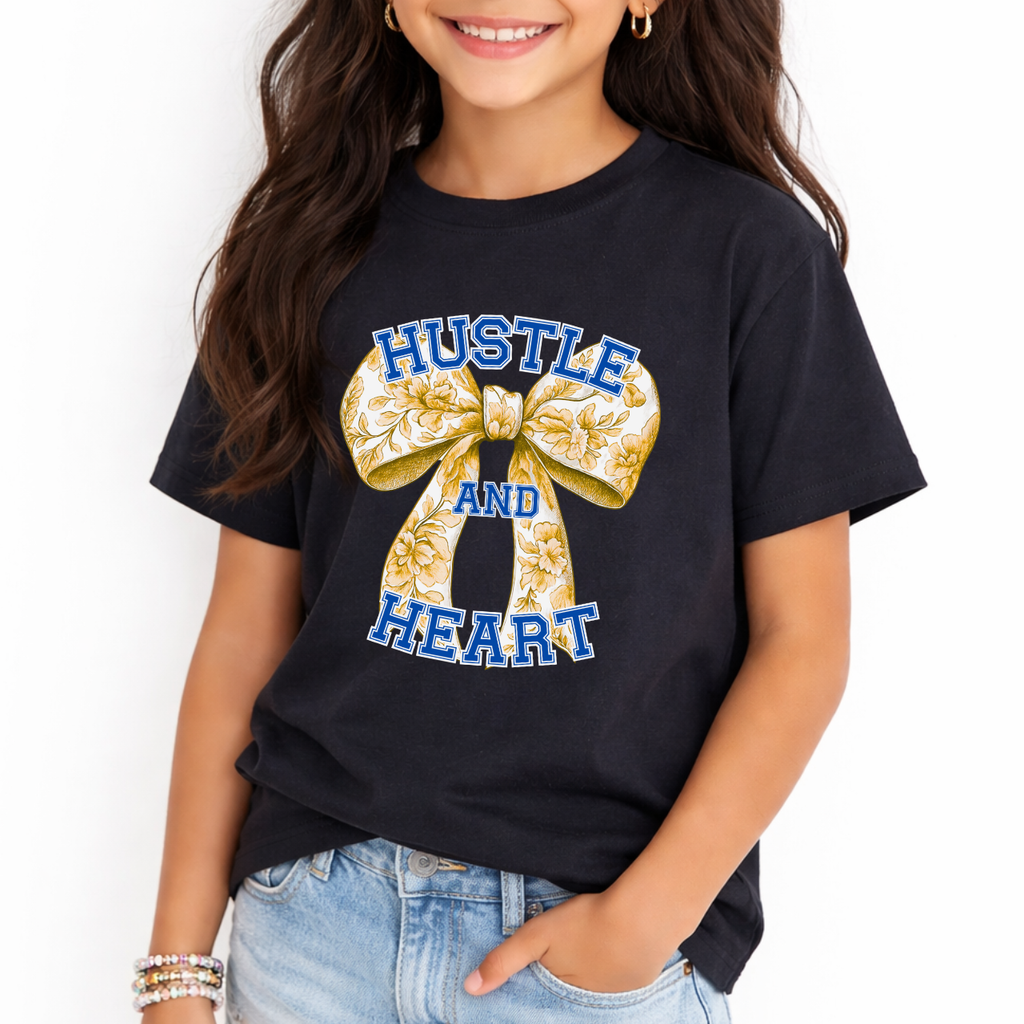 Wilton Youth Hustle & Heart Tee