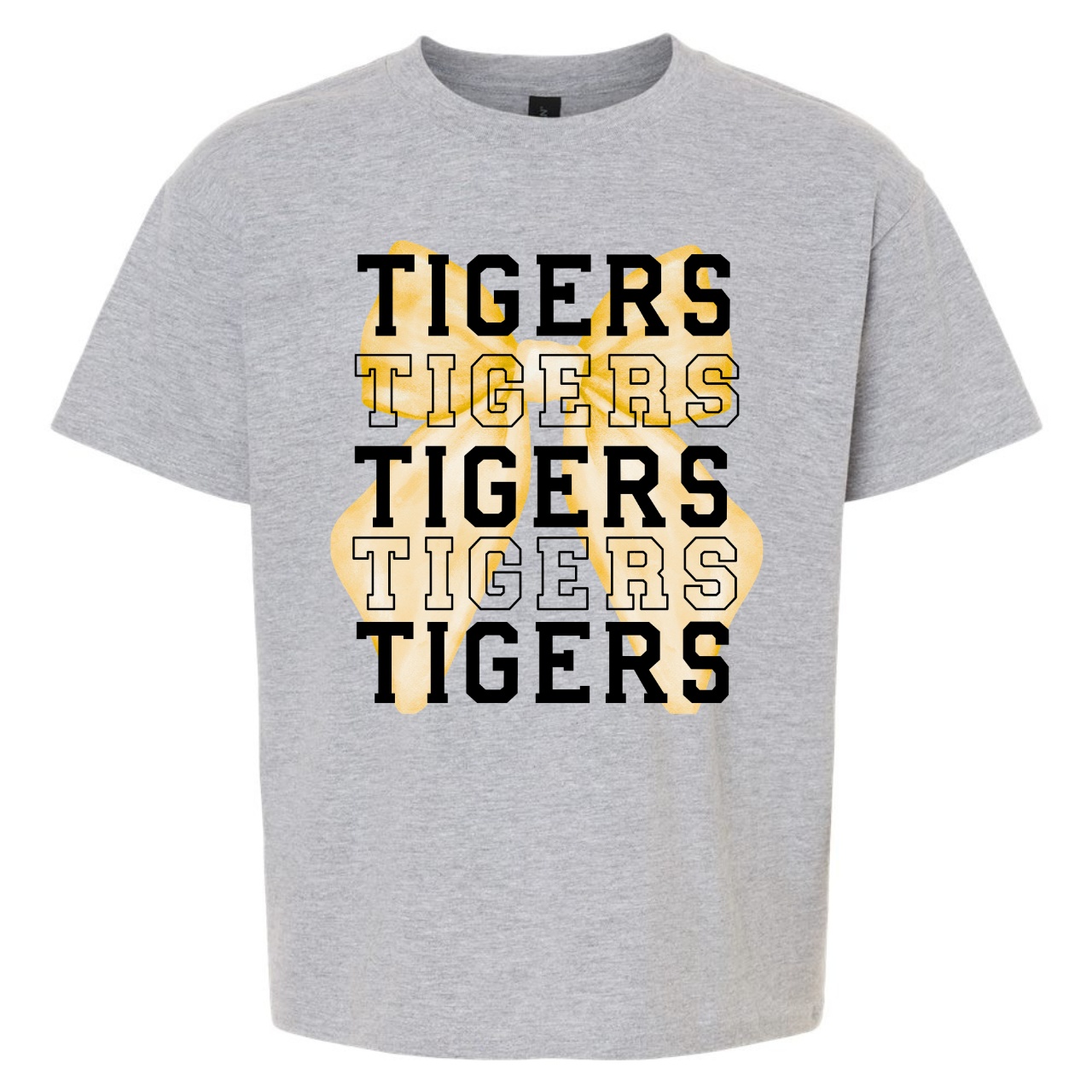 Tipton Tigers Layered Repeat Youth Tee
