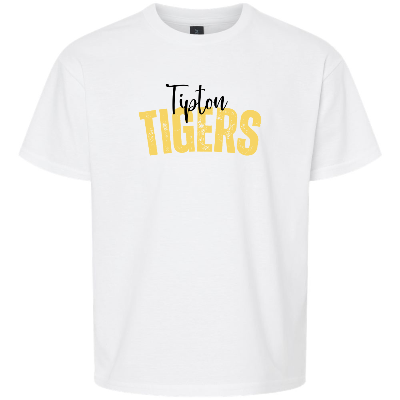 Tipton Tigers Script Arch Youth Tee