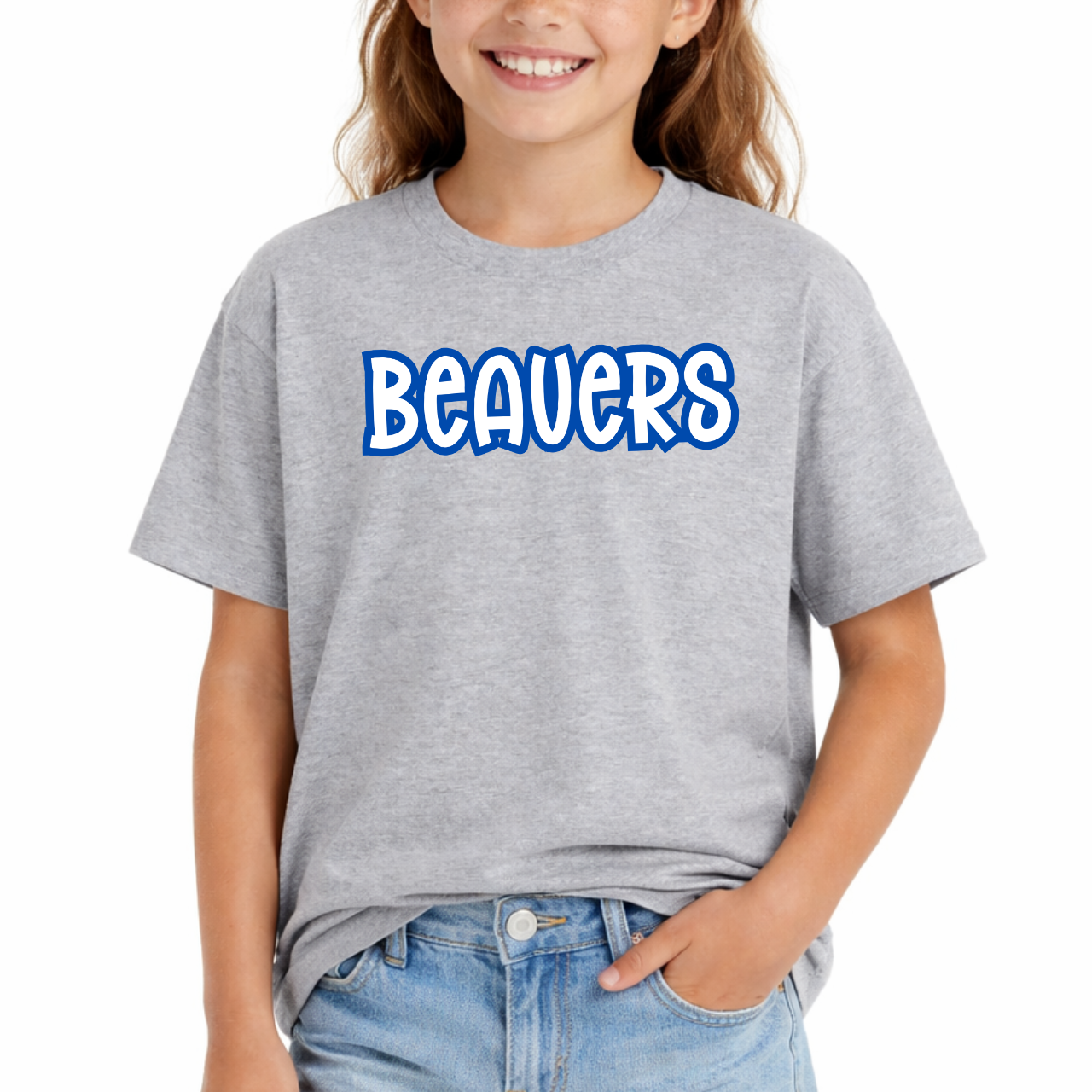 Wilton Youth Beavers Bold Tee