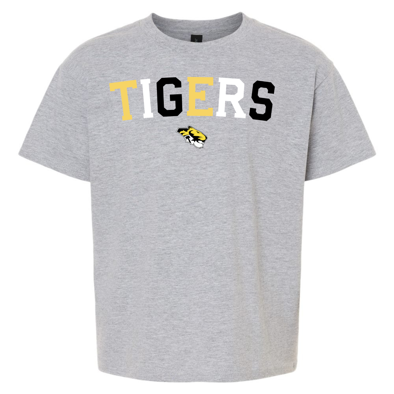 Tipton Tigers Color Block Youth Tee