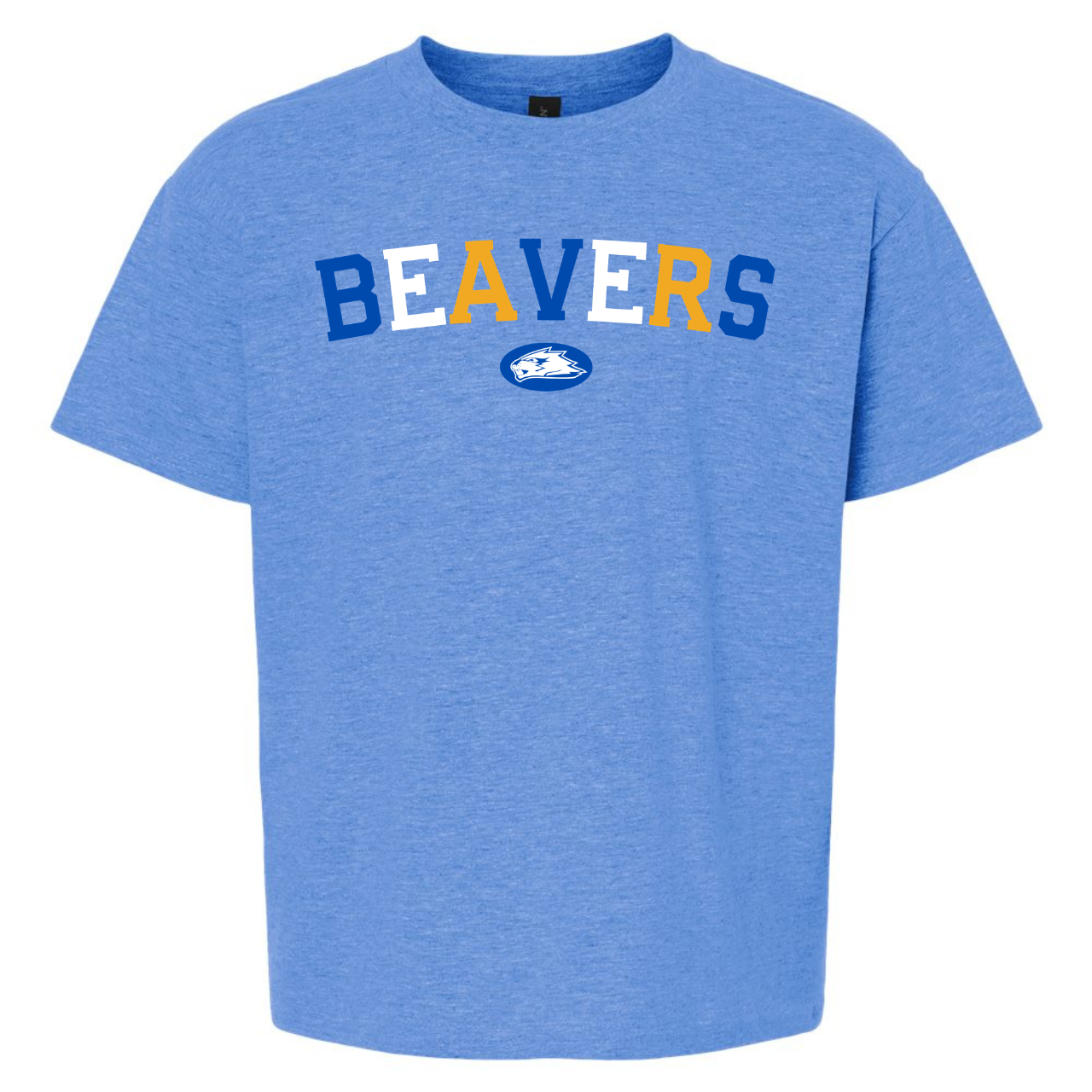 Wilton Youth Multicolor Arch Beavers Tee
