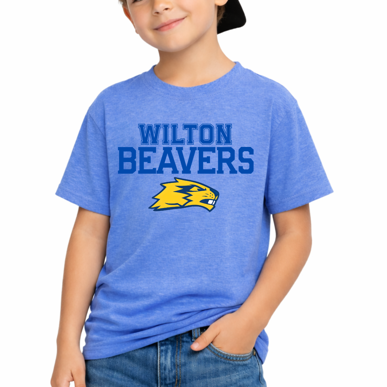 Wilton Beavers Youth T-Shirt – Softstyle Spirit Wear Tee