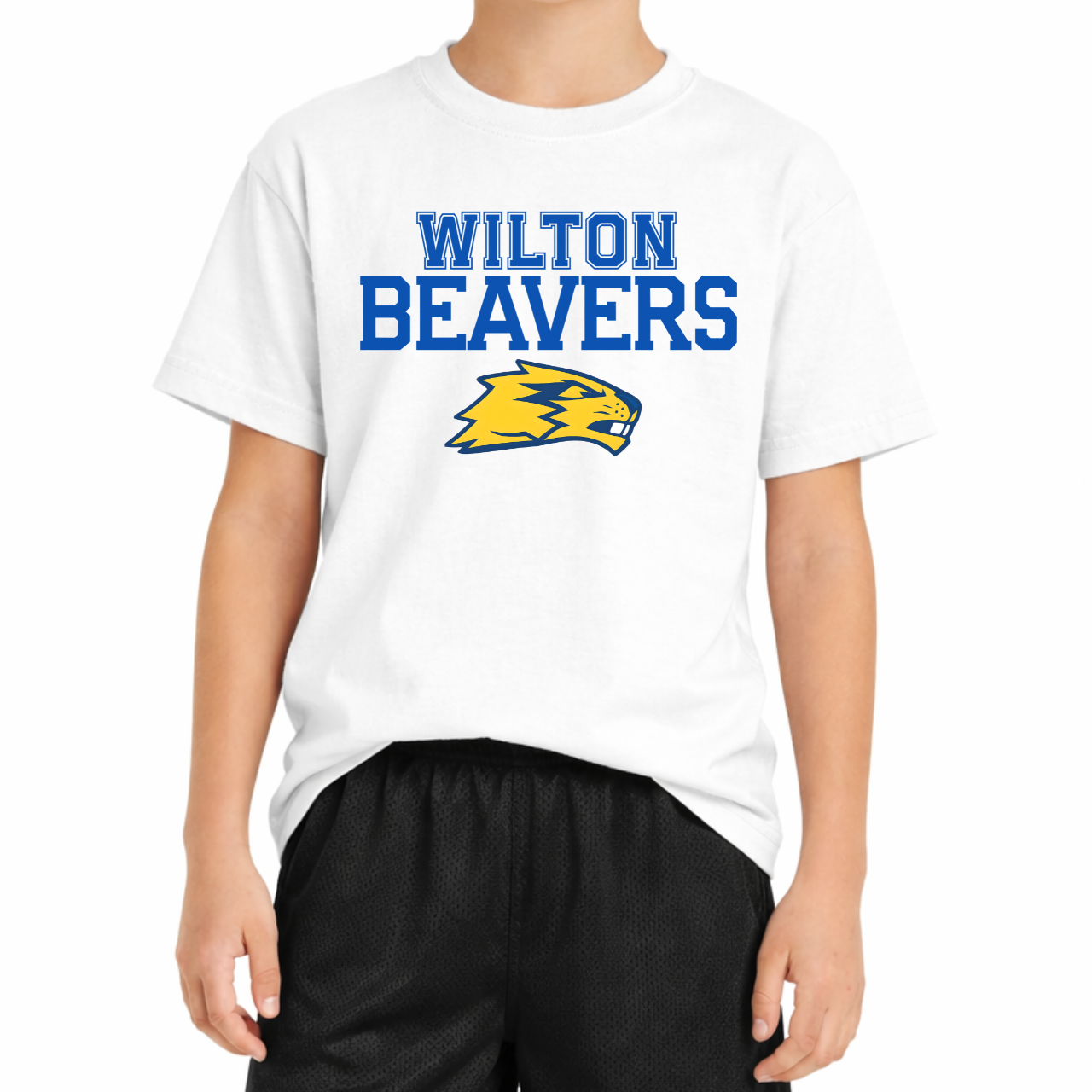 Wilton Beavers Youth T-Shirt – Softstyle Spirit Wear Tee