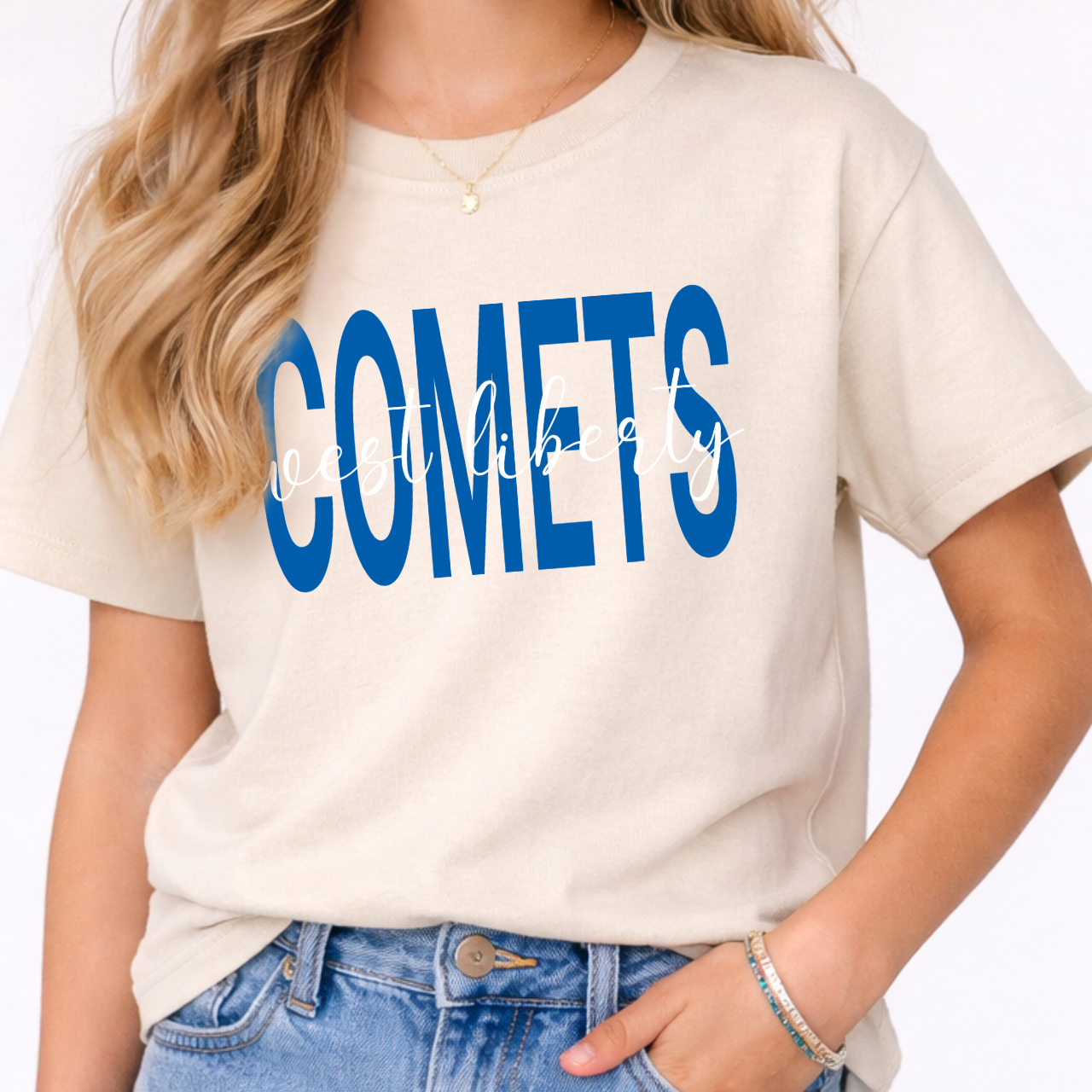 West Liberty Youth Spirit Script Tee