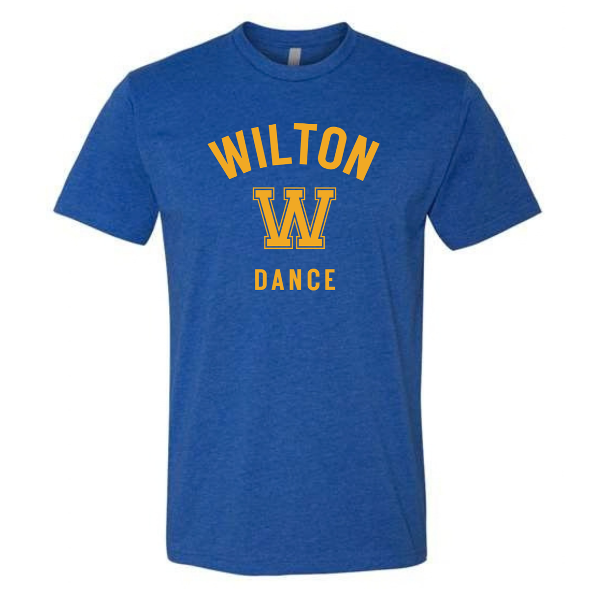 Wilton Dance collegiate cotton poly blend tee
