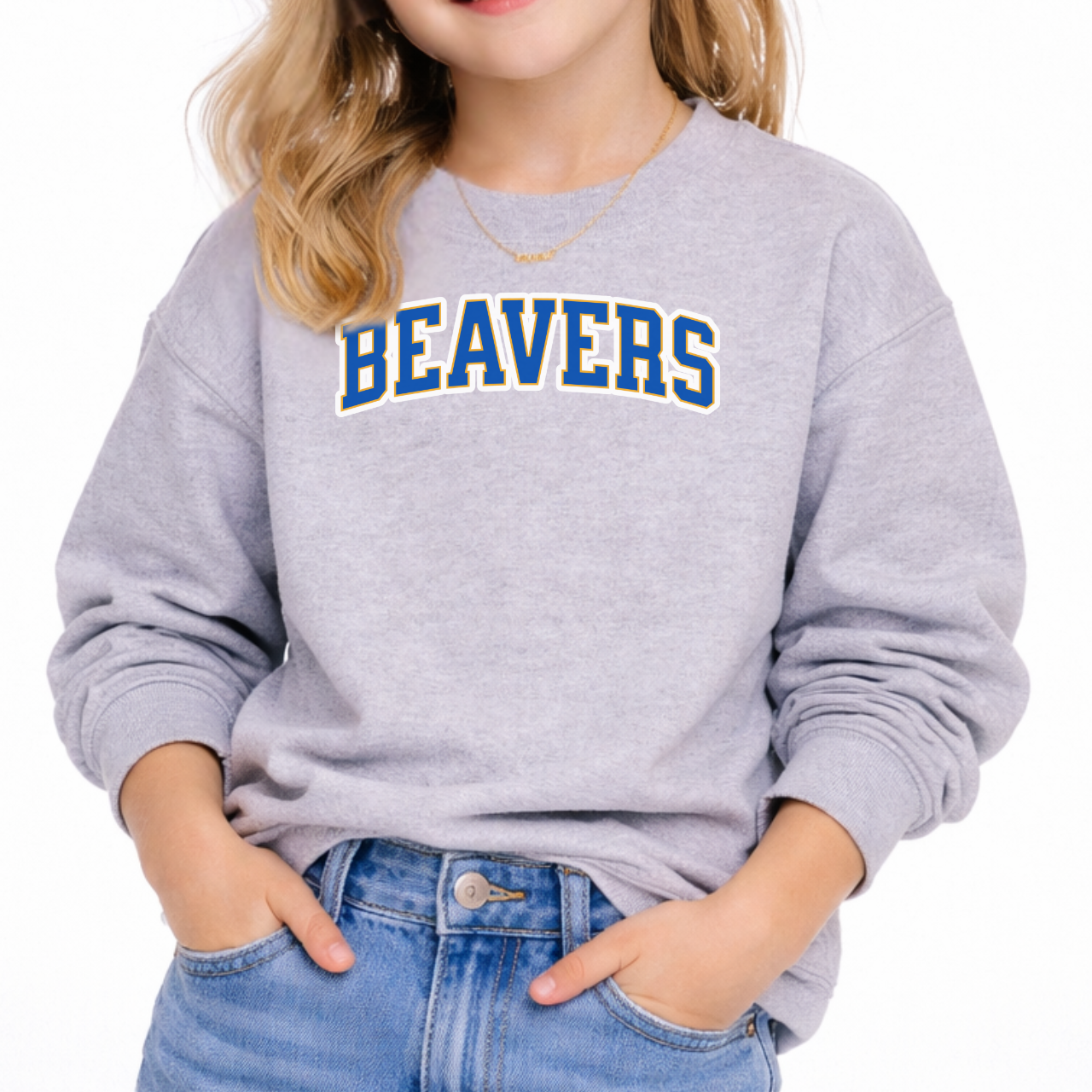 Wilton Beavers Classic Youth Crewneck
