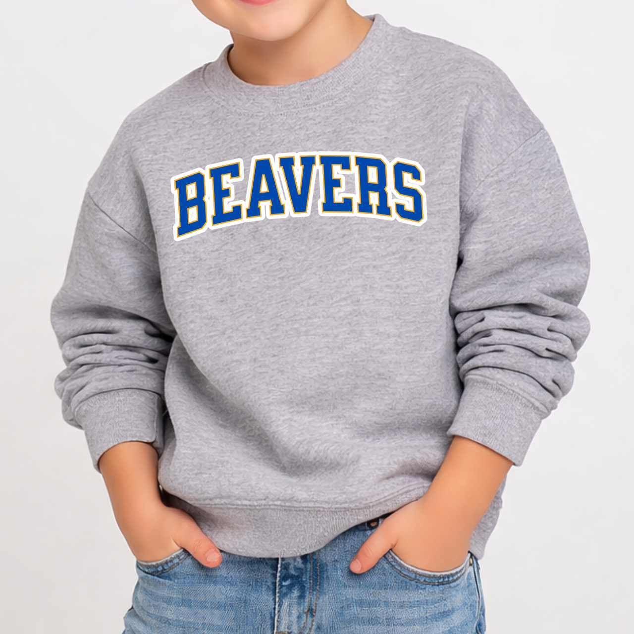 Wilton Beavers Classic Youth Crewneck