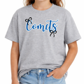 West Liberty Comets Bow Script Youth Tee