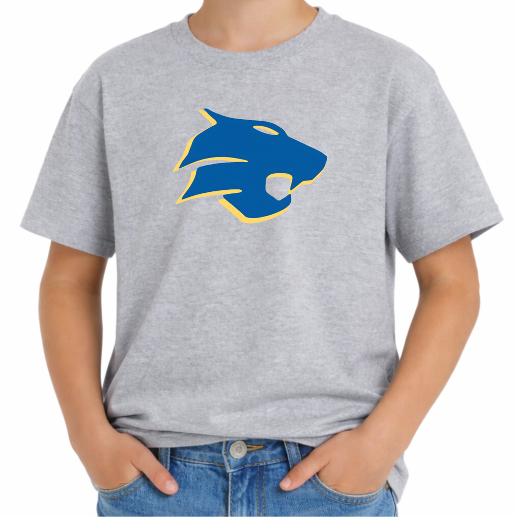 Durant Wildcats Logo Youth Tee