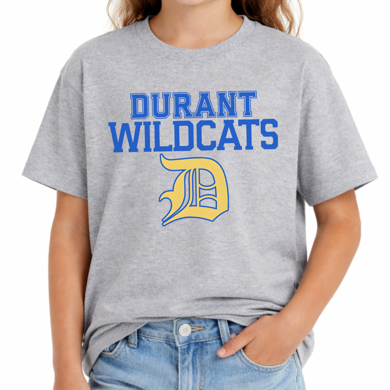 Durant Wildcats Classic D Youth Tee